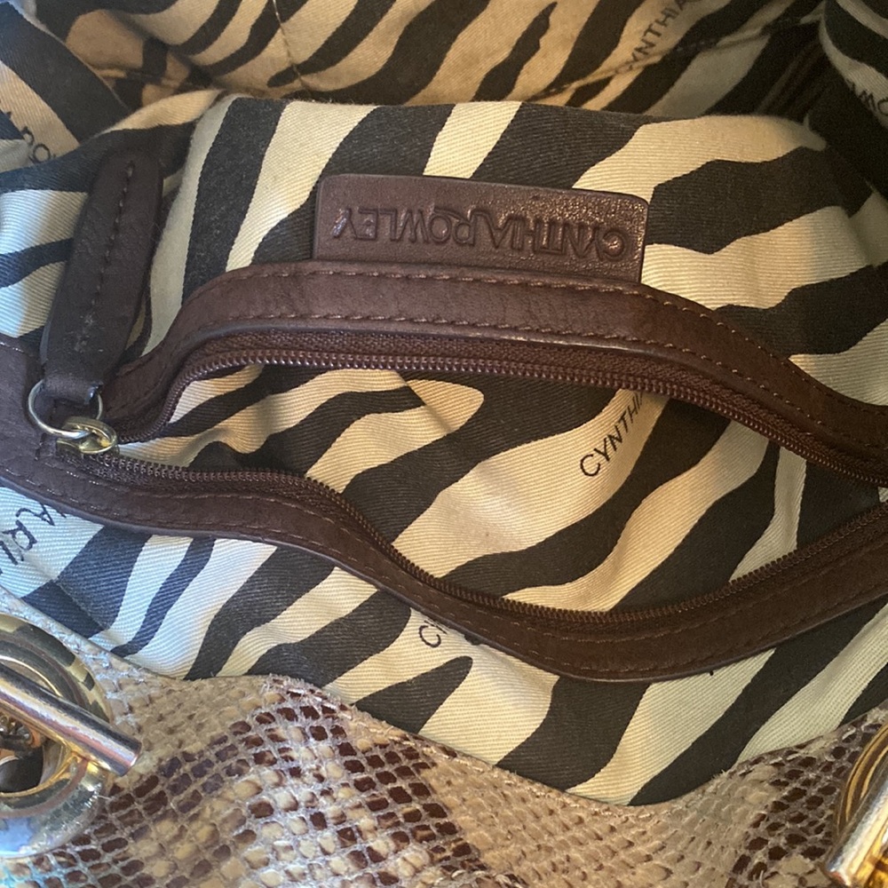 Cynthia Rowley Leather Python - image 5